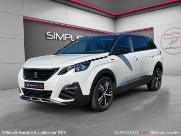 Peugeot 5008 2.0 bluehdi 150ch ss bvm6 gt line garantie 12 mois occasion parc voitures beauvais simplicicar simplicibike france