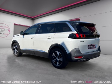 Peugeot 5008 2.0 bluehdi 150ch ss bvm6 gt line garantie 12 mois occasion parc voitures beauvais simplicicar simplicibike france