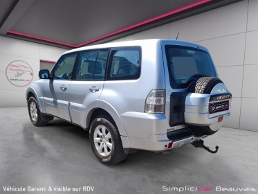 Mitsubishi pajero long 3.2 di-d 7 places garantie 12 mois occasion parc voitures beauvais simplicicar simplicibike france