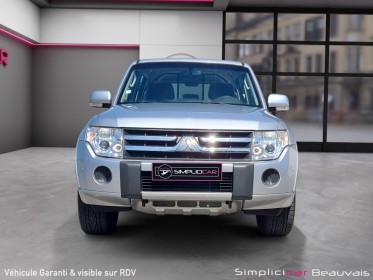 Mitsubishi pajero long 3.2 di-d 7 places garantie 12 mois occasion parc voitures beauvais simplicicar simplicibike france