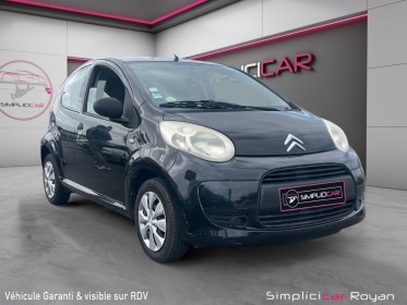 Citroen c1 1.0i 68 ch 04cv attraction garantie pro 12 mois occasion simplicicar royan simplicicar simplicibike france