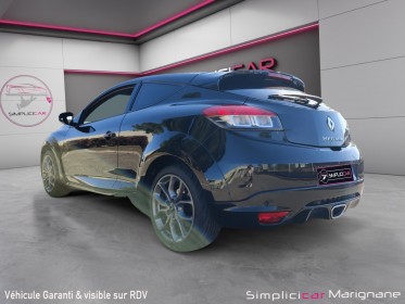 Renault megane iii coupe rs 2.0 16v 265 phase iii / suivi renault / revision a jour / jantes tibor / garantie 12 mois...