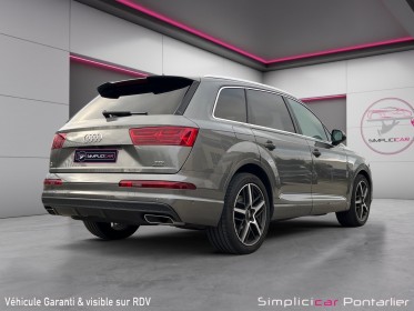 Audi q7 3.0 v6 tdi clean diesel 272 tiptronic 8 quattro 7pl s line occasion simplicicar pontarlier simplicicar simplicibike...