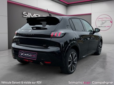 Peugeot 208 100 ss eat8 gt- carplay - cam 360 - garantie constructeur 10 ans occasion simplicicar compiegne simplicicar...