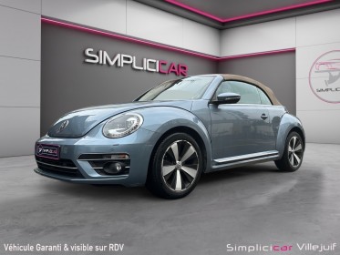 Volkswagen coccinelle cabriolet 2017 2.0 tdi 110 cv bmt couture, carplay, camera de recul, parkpilot, garantie 12 mois...