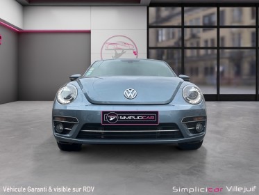 Volkswagen coccinelle cabriolet 2017 2.0 tdi 110 cv bmt couture, carplay, camera de recul, parkpilot, garantie 12 mois...