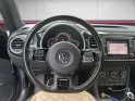 Volkswagen coccinelle cabriolet 2017 2.0 tdi 110 cv bmt couture, carplay, camera de recul, parkpilot, garantie 12 mois...