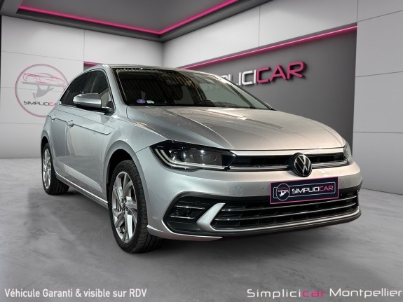 Volkswagen polo 1.0 tsi 110 ss dsg7 style camÉra de recul kit main libre carplay occasion montpellier (34) simplicicar...