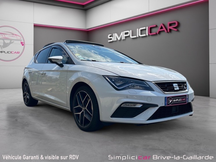 Seat leon 2.0 tdi 150 start/stop dsg6 fr occasion simplicicar brive la gaillarde  simplicicar simplicibike france