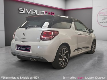 Citroen ds3 phase 2 1.6 bluehdi ss 120 cv sport chic - garantie 12 mois occasion simplicicar lyon ouest simplicicar...