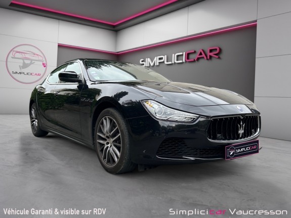 Maserati ghibli 3.0 v6 350 gransport occasion simplicicar vaucresson simplicicar simplicibike france