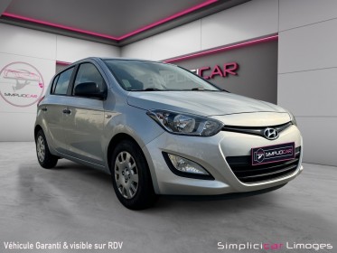 Hyundai i20 1.2 85 pack inventive occasion simplicicar limoges  simplicicar simplicibike france