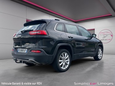 Jeep cherokee 2.0l multijet ii 170 4x4 active drive i limited occasion simplicicar limoges  simplicicar simplicibike france