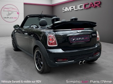 Mini  cabriolet r57 184 ch cooper s garantie 12 mois/entretien mini complet occasion paris 17ème (75)(porte maillot)...