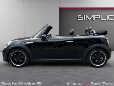 Mini  cabriolet r57 184 ch cooper s garantie 12 mois/entretien mini complet occasion paris 17ème (75)(porte maillot)...