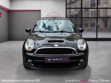 Mini  cabriolet r57 184 ch cooper s garantie 12 mois/entretien mini complet occasion paris 17ème (75)(porte maillot)...