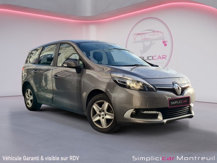 Renault grand scenic iii tce 130 energy life  entretien renault première main-. occasion montreuil (porte de vincennes)(75)...