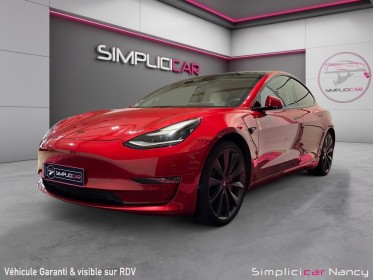 Tesla model 3 performance // garantie 12 mois //  garantie tesla moteur batterie jusque 12 2027 occasion simplicicar nancy...