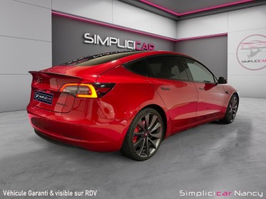 Tesla model 3 performance // garantie 12 mois //  garantie tesla moteur batterie jusque 12 2027 occasion simplicicar nancy...