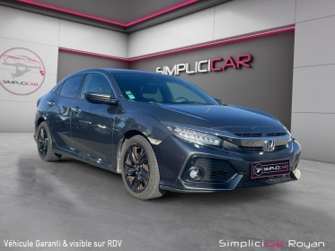 Honda civic 2018 1.5 i-vtec 182 ch cvt prestige garantie pro 12 mois occasion simplicicar royan simplicicar simplicibike france