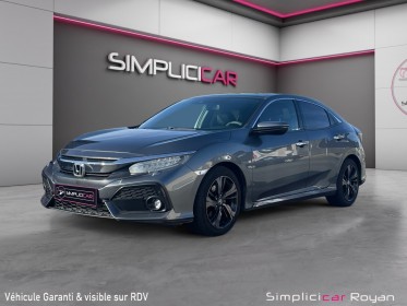 Honda civic 2018 1.5 i-vtec 182 ch cvt prestige garantie pro 12 mois occasion simplicicar royan simplicicar simplicibike france