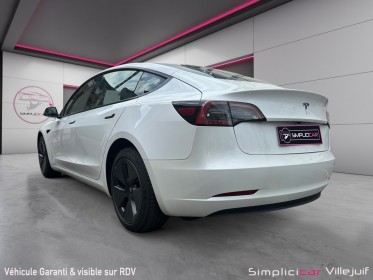 Tesla model 3 autonomie standard plus rwd - 1er main - garantie 12 mois occasion simplicicar villejuif  simplicicar...