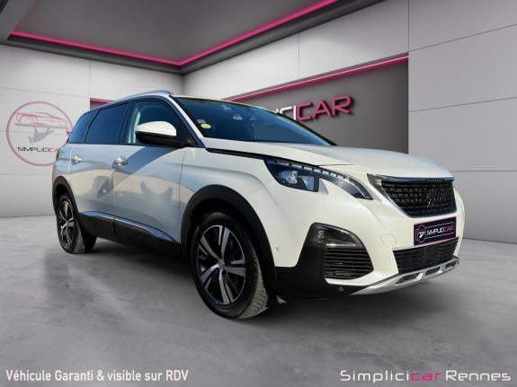 Peugeot 5008 allure pack bluehdi 130ch ss eat8 - 7 places - camera de recule - carplay occasion simplicicar rennes...