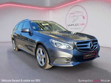 Mercedes classe e break 220 bluetec executive a occasion  simplicicar vaucresson nice - pfvauto simplicicar simplicibike france