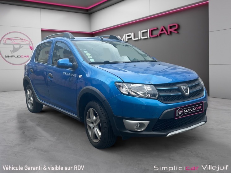 Dacia sandero 1.5 dci 90 cv fap stepway ambiance, garantie 12 mois occasion simplicicar villejuif  simplicicar simplicibike...