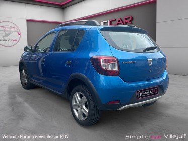 Dacia sandero 1.5 dci 90 cv fap stepway ambiance, garantie 12 mois occasion simplicicar villejuif  simplicicar simplicibike...