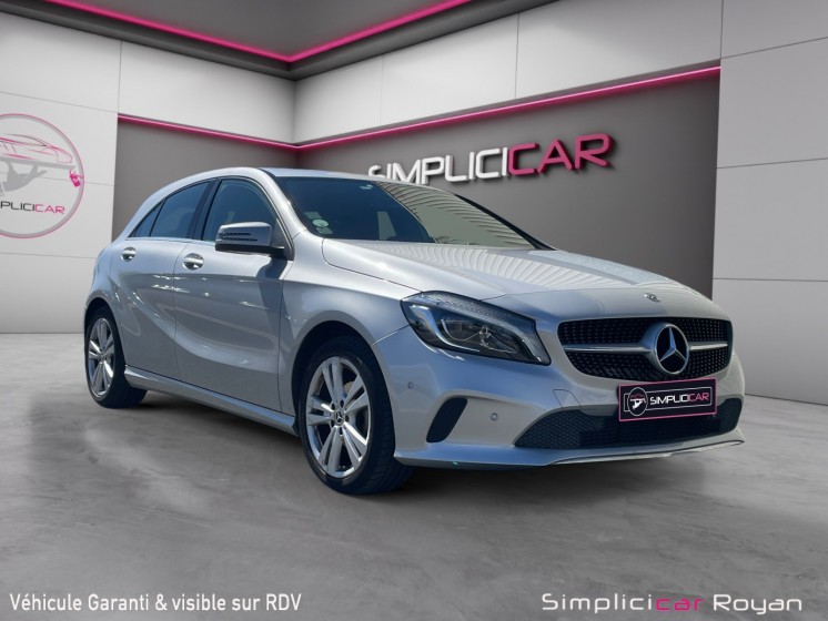 Mercedes classe a 180 d 7g-dct sensation garantie 12 mois occasion simplicicar royan simplicicar simplicibike france