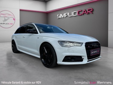 Audi s6 avant 4.0 v8 tfsi 450ch quattro s tronic 7 - toit ouvrant - bose - ligne complète occasion simplicicar rennes...