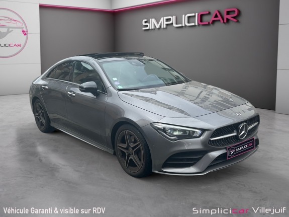 Mercedes cla coupe 2019 200 7g-dct 163 ch amg line toit ouvrant, carplay, entretien mercedes occasion simplicicar villejuif ...