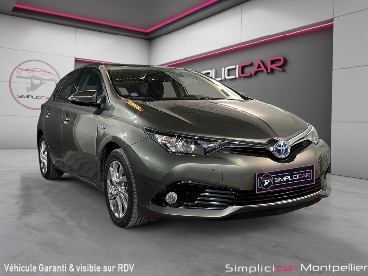 Toyota auris hybride 136h dynamic occasion montpellier (34) simplicicar simplicibike france