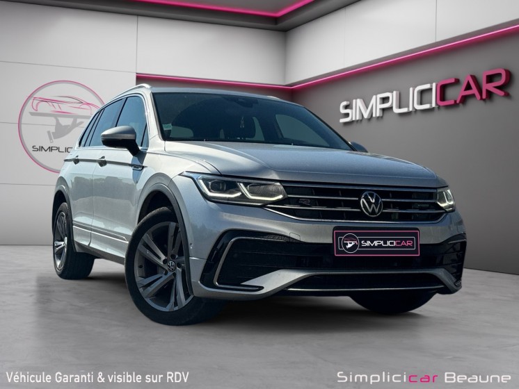 Volkswagen tiguan 1.4 ehybrid 245ch dsg6 r-line occasion simplicicar beaune simplicicar simplicibike france