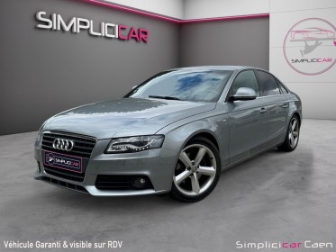 Audi a4 2.0 tfsi 180ch s line - garantie 1an occasion simplicicar caen  simplicicar simplicibike france