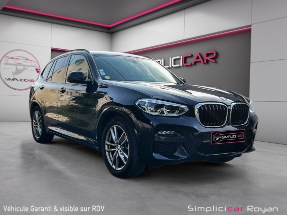 Bmw x3 g01 sdrive 18d  bva8 m sport toit ouvrant garantie 12 mois occasion simplicicar royan simplicicar simplicibike france