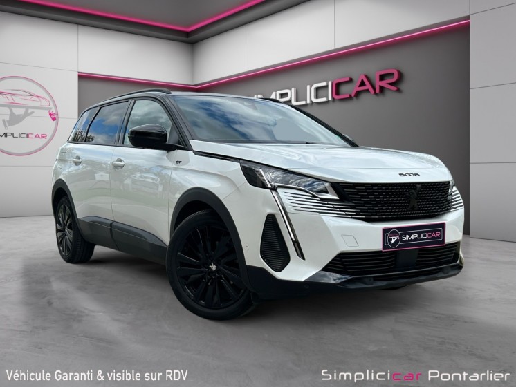 Peugeot 5008 gt edition black bluehdi 130ch ss eat8 occasion simplicicar pontarlier simplicicar simplicibike france