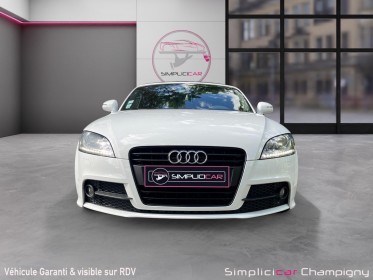 Audi tt roadster 1.8 tfsi 160 s line / garantie 12 mois / chaine de distri / fact entretiens occasion champigny-sur-marne...