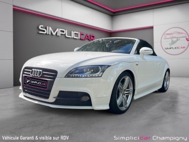 Audi tt roadster 1.8 tfsi 160 s line / garantie 12 mois / chaine de distri / fact entretiens occasion champigny-sur-marne...