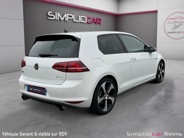 Volkswagen golf 2.0 tsi 220 ch gti, française, suivi d'entretien, garantie 12 mois occasion simplicicar reims simplicicar...