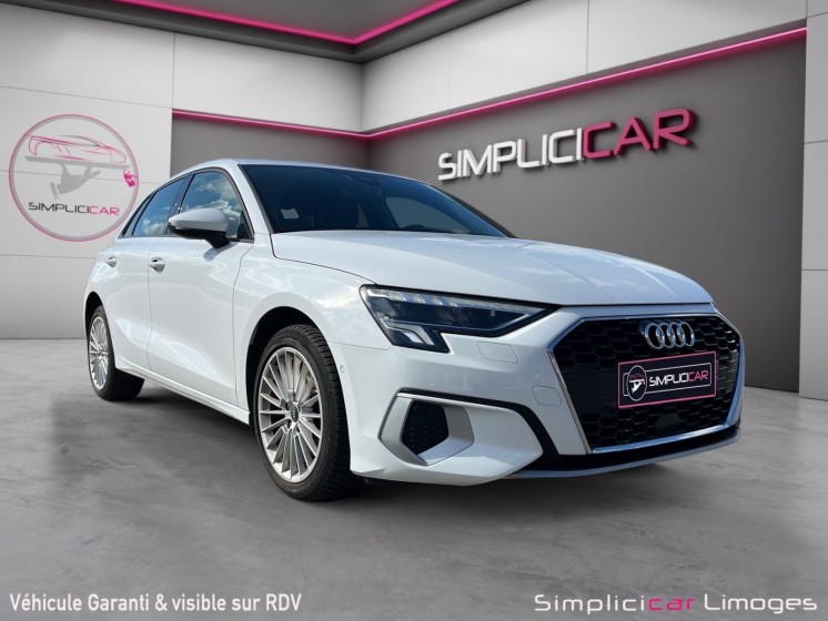 Audi a3 sportback 40 tfsie 204 s tronic 6 design luxe occasion simplicicar limoges  simplicicar simplicibike france