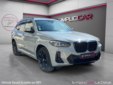 Bmw x3 g01 lci sdrive 18d 150ch bva8 m sport garantie constructeur 2026 entretien bmw occasion simplicicar la ciotat...