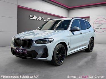 Bmw x3 g01 lci sdrive 18d 150ch bva8 m sport garantie constructeur 2026 entretien bmw occasion simplicicar la ciotat...