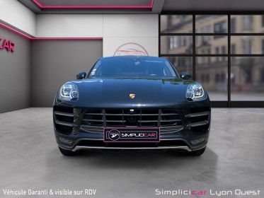 Porsche macan turbo 3.6 v6 400 ch pdk -pdls - pasm - pack chrono -toit pano- cuir Étendu- camÉra 360 - beaucoup d’options...