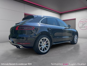 Porsche macan turbo 3.6 v6 400 ch pdk -pdls - pasm - pack chrono -toit pano- cuir Étendu- camÉra 360 - beaucoup d’options...