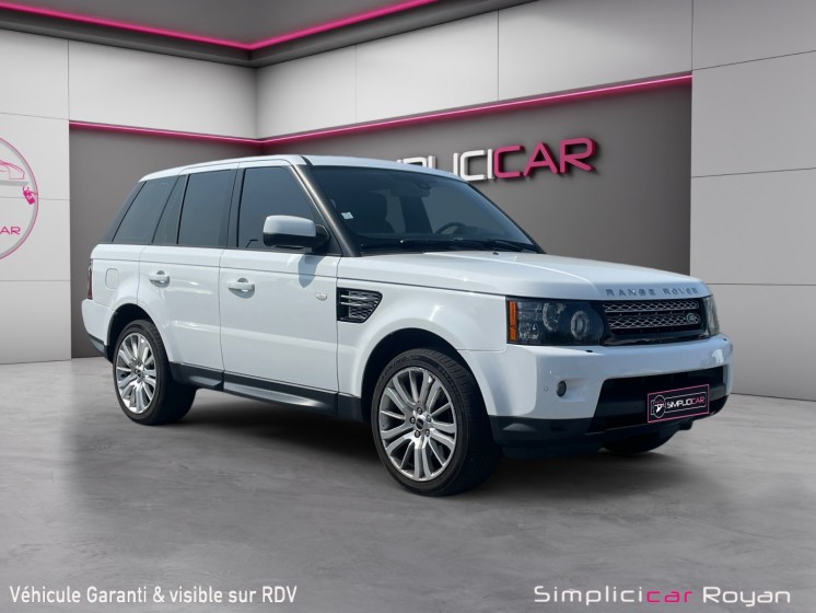 Land rover range rover sport mark vii 3.0 sdv6 256ch hse bva 2ème main garantie 1 an occasion simplicicar royan simplicicar...