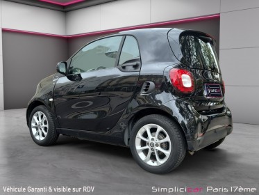 Smart fortwo coupe 1.0 ss ba6 passion occasion paris 17ème (75)(porte maillot) simplicicar simplicibike france