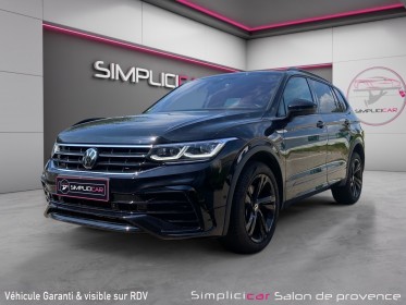 Volkswagen tiguan allspace 2.0 tsi 190dsg7 r-line/4 motions occasion simplicicar salon de provence simplicicar simplicibike...