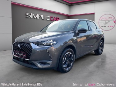 Ds ds 3 crossback ss 101 cv grand  chic occasion simplicicar colomiers  simplicicar simplicibike france